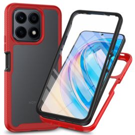 DUAL Kétoldalas burkolat Honor X8a piros fóliával