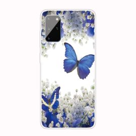 ART Szilikon tok Samsung Galaxy S20 Plus PURPLE BUTTERFLY