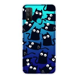 ART Szilikon huzat Huawei P Smart 2020 BLACK CAT