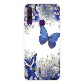 ART Szilikon huzat Huawei Y6p PURPLE BUTTERFLY
