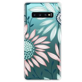 ART szilikon borítás Samsung Galaxy S10 Plus FLOWER
