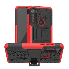 STAND Extra strapabíró burkolat Motorola Moto G8 Power piros