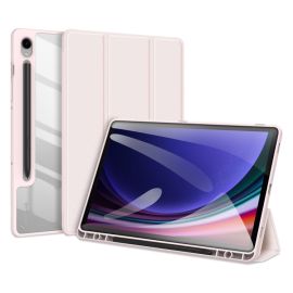 DUX TOBY Flip tok Samsung Galaxy Tab S10 FE / Tab S9 FE rózsaszín telefonhoz