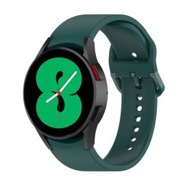 BUTTERFLY szilikon szíj Samsung Galaxy Watch 6 Classic (47mm / 43mm) és Watch 6 (44mm / 40mm) sötétzöld