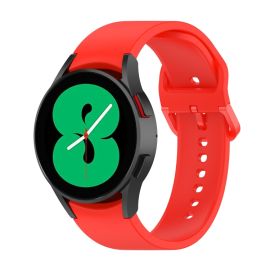 BUTTERFLY szilikon szíj Samsung Galaxy Watch 6 Classic (47mm / 43mm) és Watch 6 (44mm / 40mm) piros