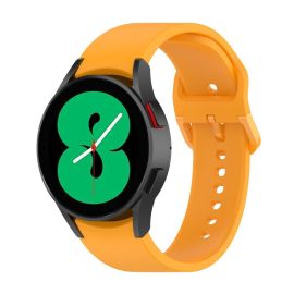 BUTTERFLY szilikon szíj Samsung Galaxy Watch 6 Classic (47mm / 43mm) és Watch 6 (44mm / 40mm) sárga