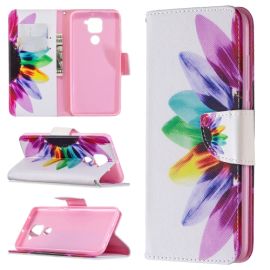 ART Wallet tok Xiaomi Redmi Note 9 SUN FLOWER
