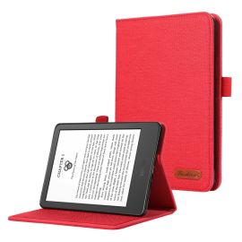 FABRIC Csuklós burkolat a Amazon Kindle Paperwhite 5 2021 piroshoz