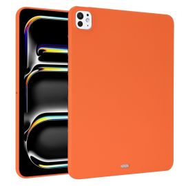 RUBBER Védőburkolat a Apple iPad Pro 13 2024 / M5 2025 narancshoz