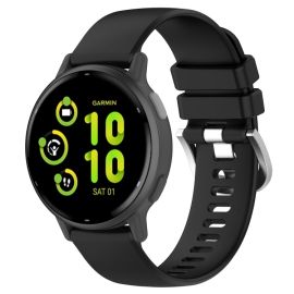 SZILIKON pánt Garmin Vivoactive 5 / Vivoactive 6 fekete