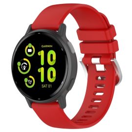 SZILIKON szíj Garmin Vivoactive 5 / Vivoactive 6 piroshoz
