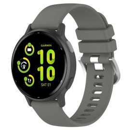 SZILIKON szíj Garmin Vivoactive 5 / Vivoactive 6 szürke színű