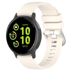 SZILIKON szíj Garmin Vivoactive 5 / Vivoactive 6 bézs színhez