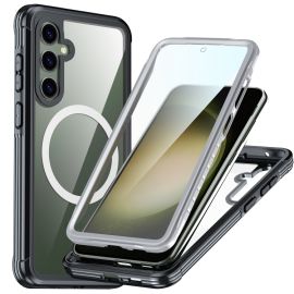 DUAL MAGSAFE Kétoldalas védőburkolat Samsung Galaxy S23 FE 5G fekete