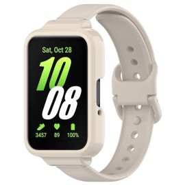 PROTEMIO COVER SET Óraszíj + tok Samsung Galaxy Fit3 bézs