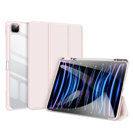 DUX TOBY Flip tok a Apple iPad Pro 13 2024 / M5 2025 rózsaszínhez