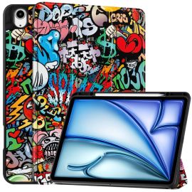 ART Flip tok Apple iPad Air 13 2025 / Air 13 2024 GRAFFITI-hez