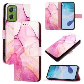 ART MARBLE Pénztárca tok Motorola Moto G06 / G06 Power PINK készülékhez