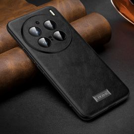 SULADA LEATHER Védőburkolat Vivo X200 Pro 5G fekete