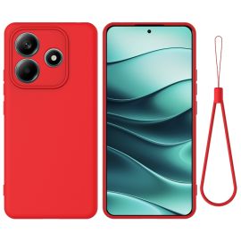 RUBBER Védőburkolat Xiaomi Redmi-hoz Note 14 5G piros