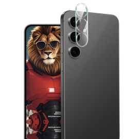 IMAK FULL COVER Üveg Samsung Galaxy S25 FE fényképezőgéphez TRANSPARENT