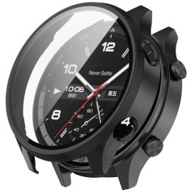 PC FULL COVER Műanyag borítás üveggel OnePlus-hoz Watch 2R fekete