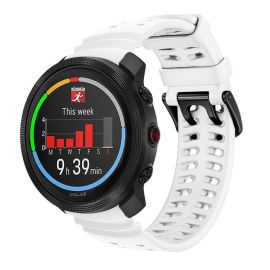 SILICONE Cserélhető szíj a Polar Vantage M3 fehérhez