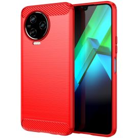 FLEXI TPU burkolat Infinix Note 12 Pro / Note 12 2023 piros