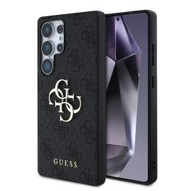 GUESS 4G METAL tok Samsung Galaxy S25 Ultra 5G szürke