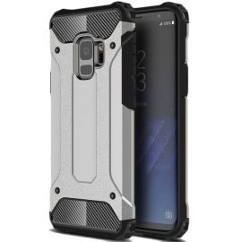 TOUGH Ochranný kryt Samsung Galaxy S9 Plus šedý