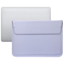LEATHER Apple Macbook Air 13" / Macbook Pro 13" sötétlila tok