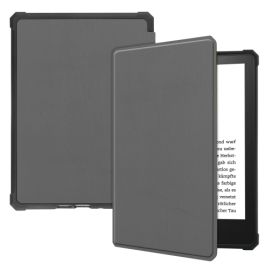 LEATHER Összecsukható borító Amazon Kindle Paperwhite 5 szürke