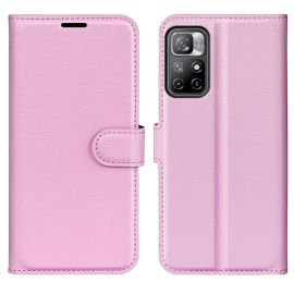 LITCHI Védőburkolat Xiaomi Poco M4 Pro 5G / Redmi Note 11S 5G pinkhez