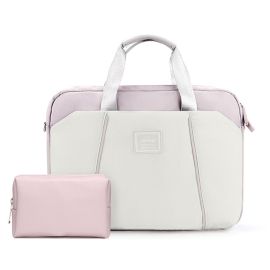 APIRITS Laptop táska akár 14" + tokkal, rózsaszín tokkal