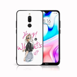 PROTEMIO MY ART Védőtok Xiaomi Redmi 8 -WHATSUP (132)