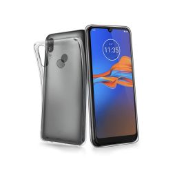 Szilikon borítás Motorola Moto E6 Plus átlátszó