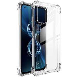IMAK Szilikon védőburkolat + Asus ZenFone 8 (ZS590KS) átlátszó fólia
