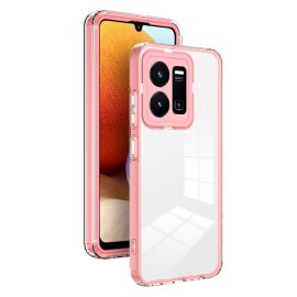 CRYSTAL Vivo Y35 rózsaszín védőburkolat