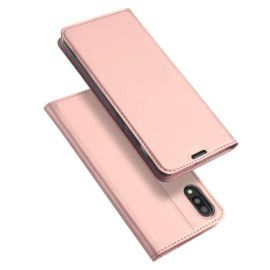 DUX Wallet tok Samsung Galaxy M10 rózsaszín