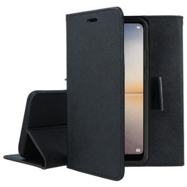 FANCY Peňaženkový kryt Huawei P20 Lite čierny