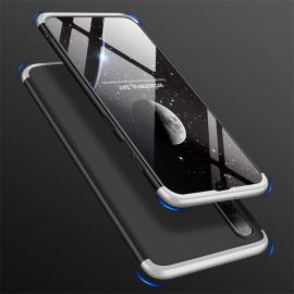 360° Samsung Galaxy A50 védőburkolat fekete-ezüst