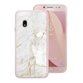 PROTEMIO MY ART Védőburkolat Samsung Galaxy J5 2017 WHITE STONE (011)