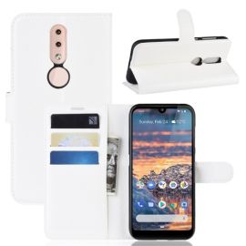 LITCHI pénztárcavédő Nokia 4.2 fehér