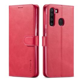 IMEEKE Wallet tok Samsung Galaxy A21 rózsaszín