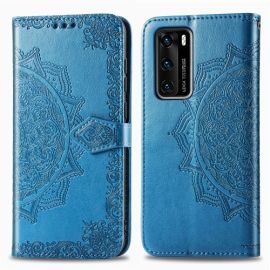 ART pénztárcavédő Huawei P40 ORNAMENT kék