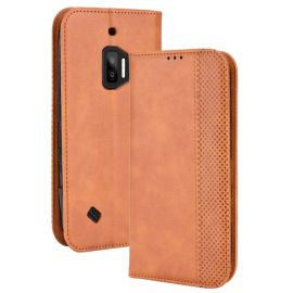 BUSINESS Pénztárcahuzat Oukitel WP12 / WP12 Pro barna színben