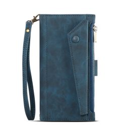 RFID Wallet tok Apple iPhone 14 Plus készülékhez kék