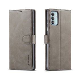 IMEEKE Wallet tok Samsung Galaxy M23 5G szürke
