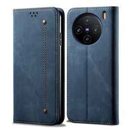 DENIM pénztárcahuzat Vivo X100 Pro 5G kék színű