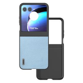ABEEL LEATHER Takaró Motorola Razr 50 világoskékhez